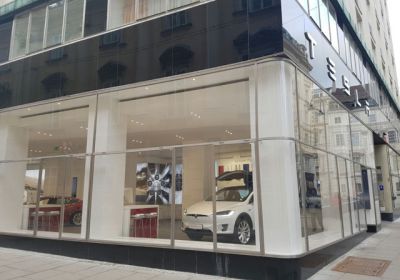Nový showroom Tesla byl otevřen ve Vídni