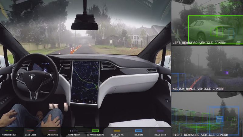 VIDEO: Tesla Autopilot 2.0 v rychlosti 130 km/h
