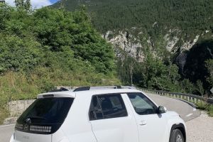 Noční můra? Městským elektromobilem v zimě do Španělska – 1. část