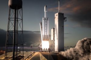 VIDEO: SpaceX úspěšně testovala Falcon Heavy Core