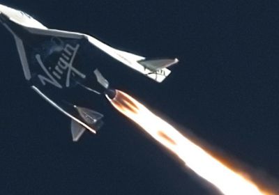 Cestovní raketoplán SpaceShipTwo poprvé dosáhl kosmického prostoru