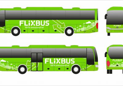 Elektrobus testuje na dálkových spojích jako první FlixBus