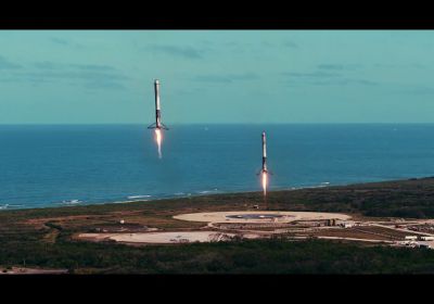 Elon Musk zveřejnil nové video věnované startu Falconu Heavy