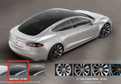 Nový pětimístný Tesla Model X a Model S se skleněnou střechou