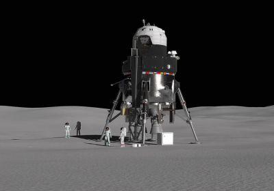 Připravovaný lunární modul by mohl dopravit na Měsíc čtveřici astronautů