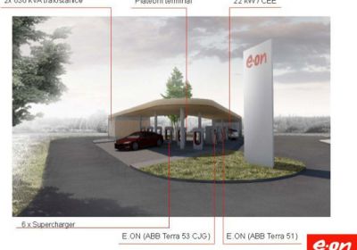 Supercharger Vystrkov u Humpolce otevře 28.6.2016!