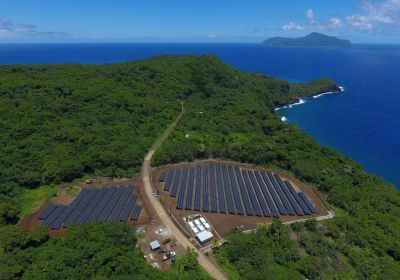 Tichomořský ostrov Ta'u je kompletně poháněný solární energií