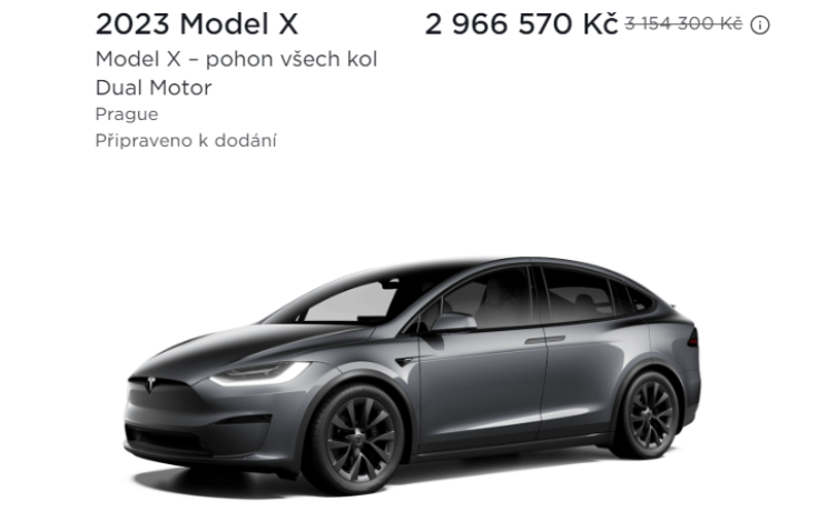 Tesla rozdává až statisícové slevy na skladové vozy!
