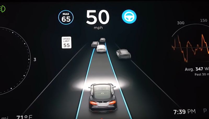 Autopilot ve verzi 8.0 je o 50 % bezpečnější