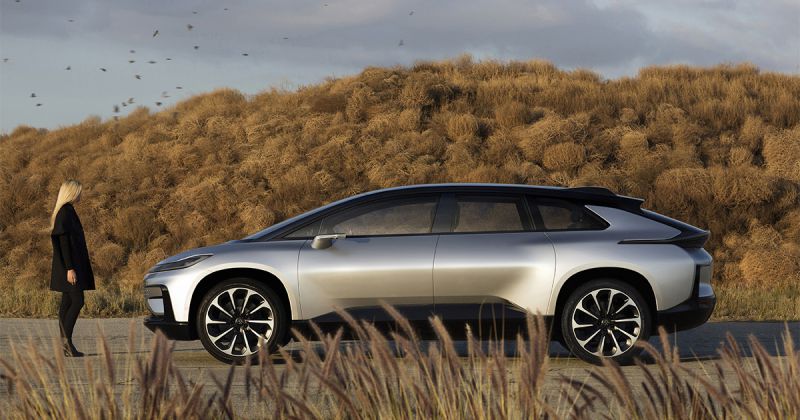 Faraday Future útočí na Teslu, FF 91 je venku