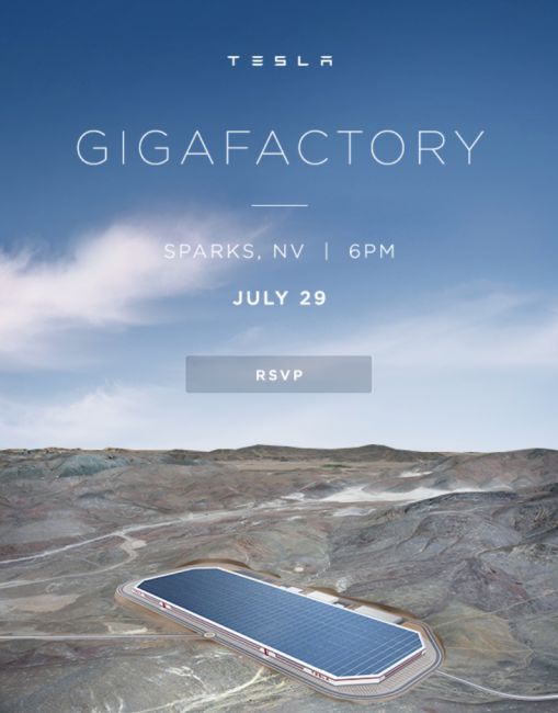 Gigafactory bude slavnostně otevřena 29. července