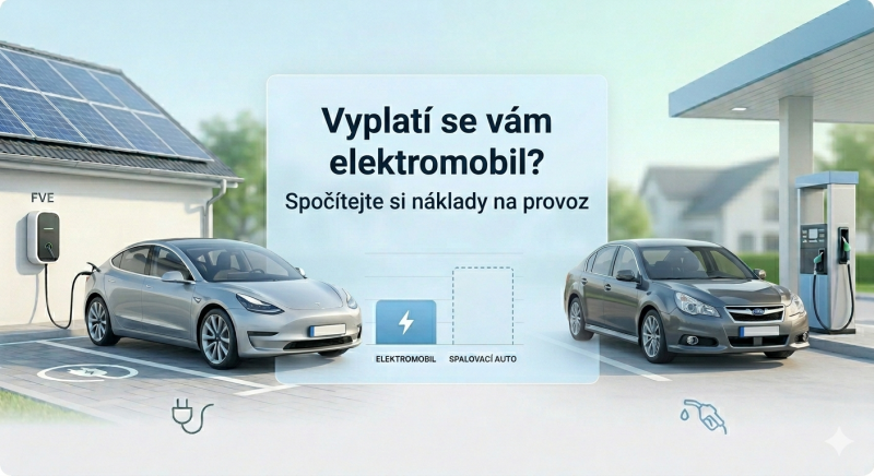 Kalkulačka: Srovnání nákladů na provoz elektromobilu a spalováku
