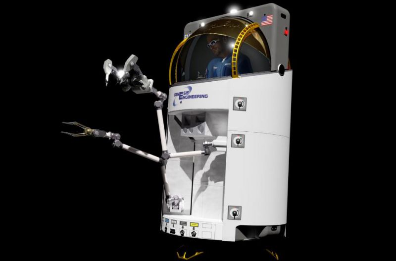 Malá kosmická loď Genesis nahradí výstupy astronautů ve skafandrech