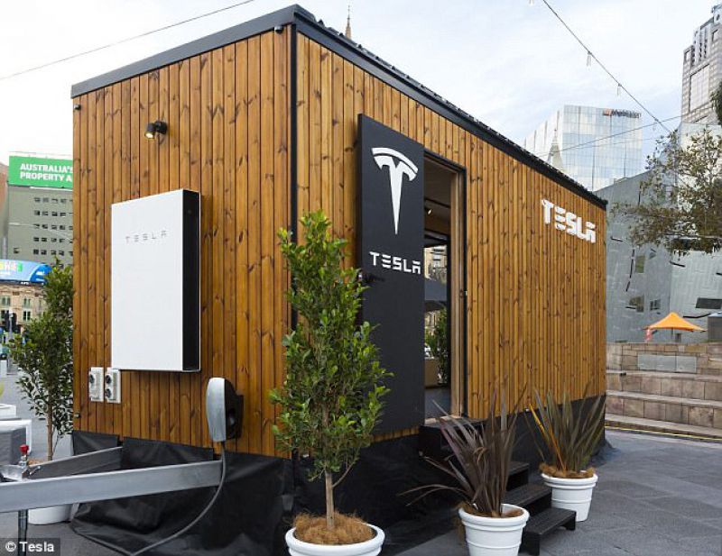 Mini dům Tesla využívá 100 % obnovitelné energie