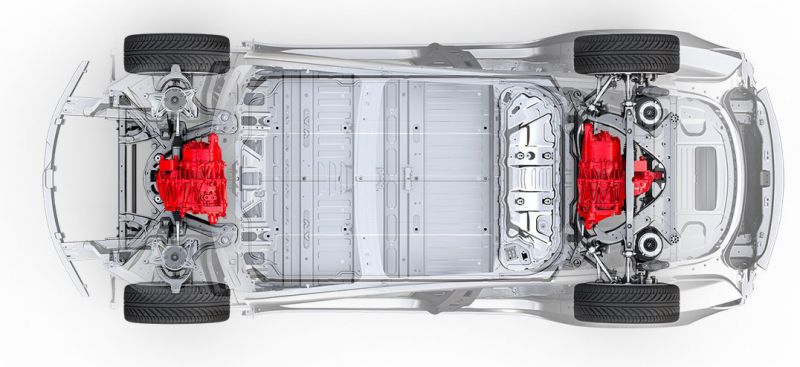 Model 3 v nové konfiguraci byl poprvé spatřen v běžném provozu