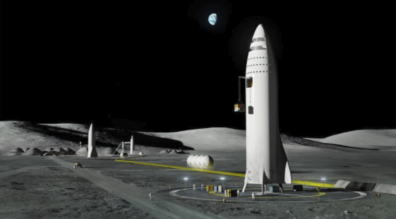 Musk chce vybudovat nejprve základnu na Měsíci, je ekonomicky reálnější