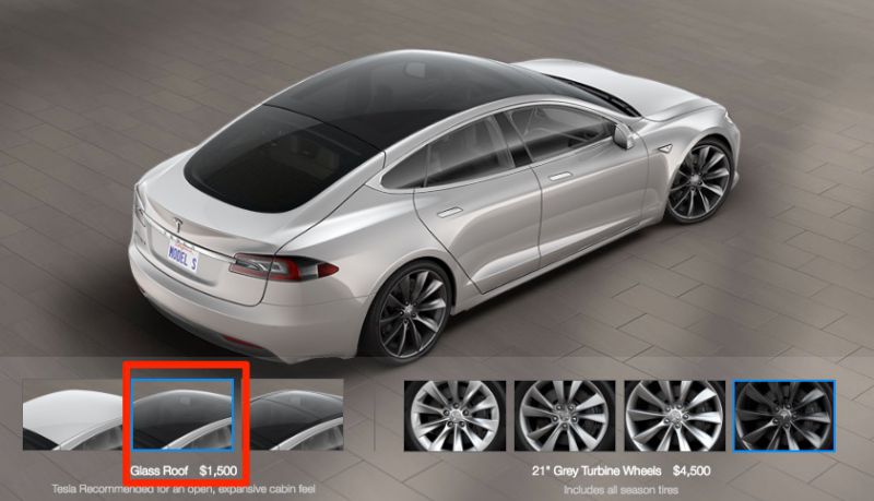 Nový pětimístný Tesla Model X a Model S se skleněnou střechou