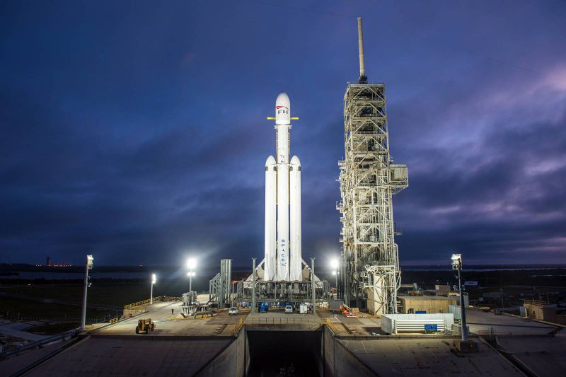 SpaceX usilovně pracuje na odpalovací rampě pro misi na Mars