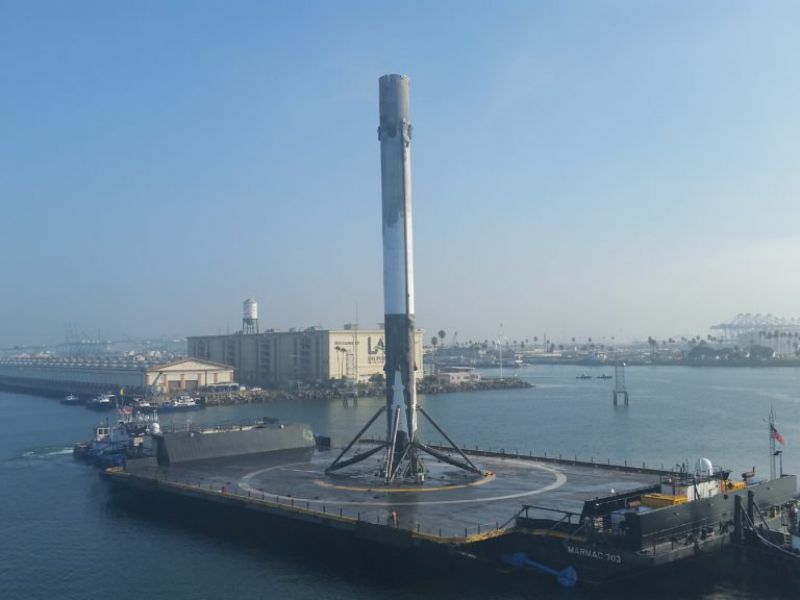 SpaceX vrátila na zem 15. Falcon 9