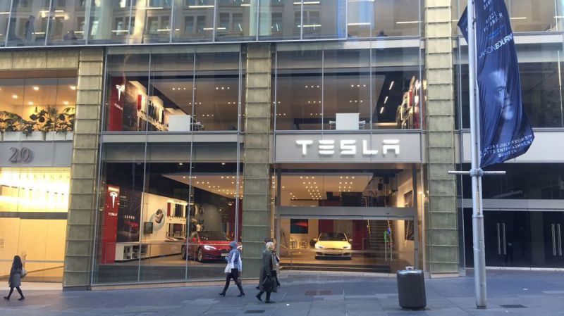 Tesla otevírá dvoupatrový store v Sydney