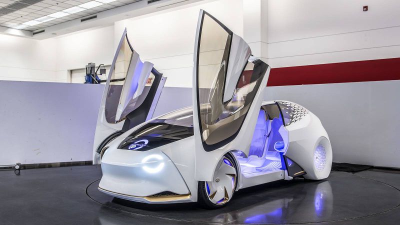 Toyota odhalila koncept autonomního vozu