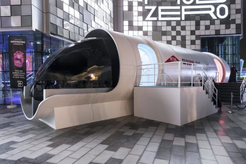 V Dubaji se představil první prototyp interiéru Virgin Hyperloop One